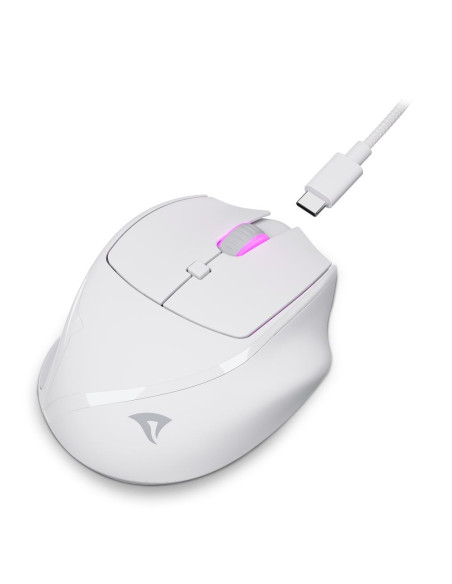 Mysz Optyczna Officepal M25W White/Wireless Optical Mouse 4.000 Dpi
