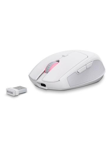 Mysz Optyczna Officepal M25W White/Wireless Optical Mouse 4.000 Dpi
