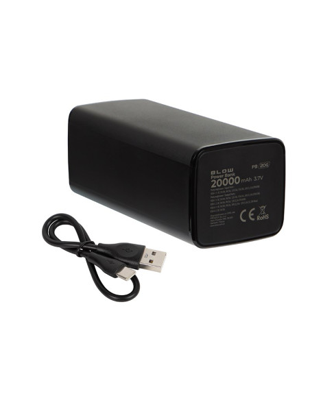 Blow Power Bank 20000Mah Pd 65W Czarny Pb20G