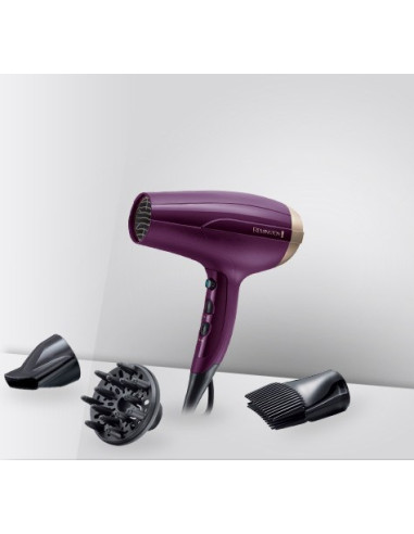 Suszarka Do Włosów Remington D5219 (2300W  Kolor Fioletowy)