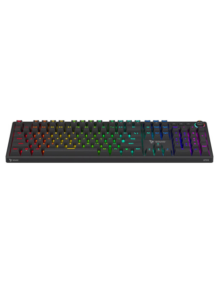 Savio Klawiatura Mechaniczna Styx Outemu Blue, Hot Swap, Rgb