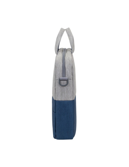 Rivacase 7532 39,6 Cm (15.6") Aktówka Niebieski, Szary