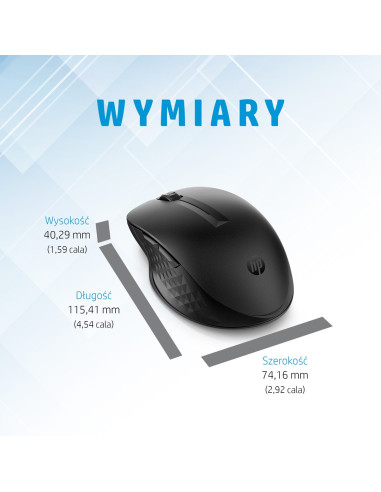 Hp Mysz Bezprzewodowa 435 Multi-Device 3B4Q5Ut