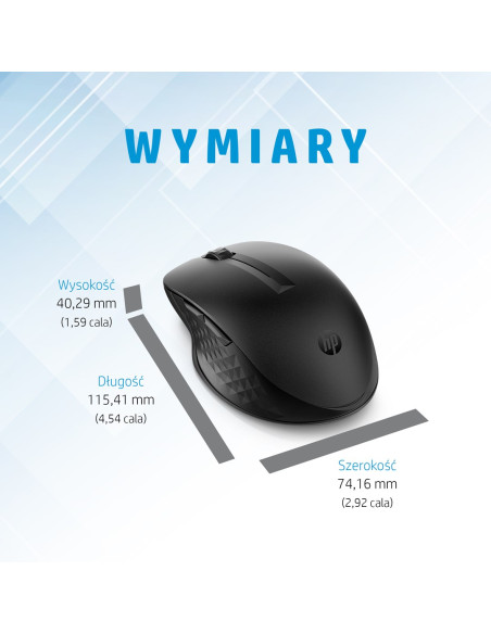 Hp Mysz Bezprzewodowa 435 Multi-Device 3B4Q5Ut