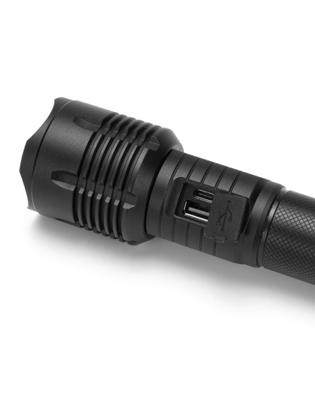 Montis Taktyczna Ręczna Latarka Akumulatorowa Led, Zoom 10W Mt160