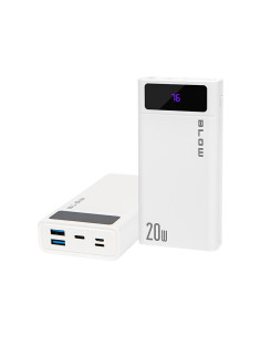 Blow Power Bank 20000Mah Qc+Pd 20W + Lightning Biały Pb20E
