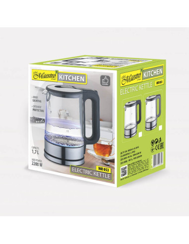 Czajnik Elektryczny 1,7L Mr-053-Black Maestro