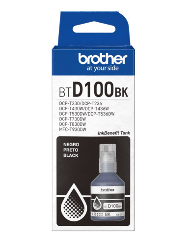Brother Tusz Czarny Btd100Bk Bt-D100Bk