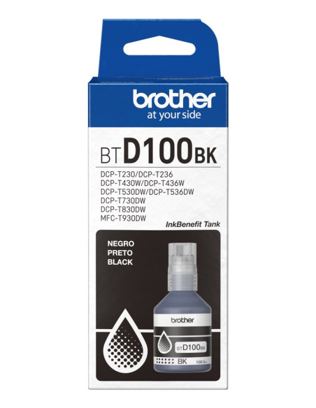 Brother Tusz Czarny Btd100Bk Bt-D100Bk