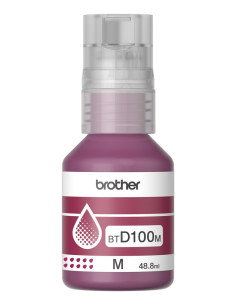 Brother Tusz Czerwony Btd100M Bt-D100M 2