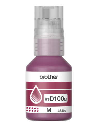 Brother Tusz Czerwony Btd100M Bt-D100M