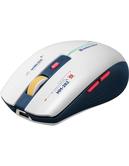 Defender Mysz Bezprzewodowa Dila Mm-282 Rf 1800Dpi 6P Akumulatorowa 52282