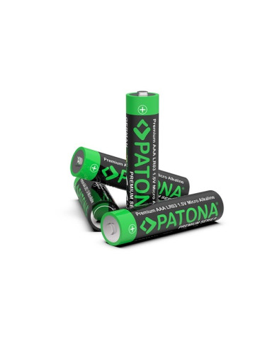 Patona Premium Aaa Micro Lr03 – 10X Baterii Alkalicznych 1.5V