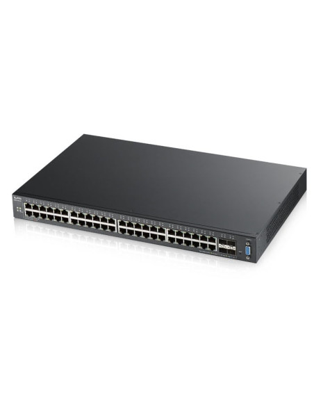 Zyxel Xgs2210-52 Zarządzany L2 Gigabit Ethernet (10/100/1000) 1U Czarny