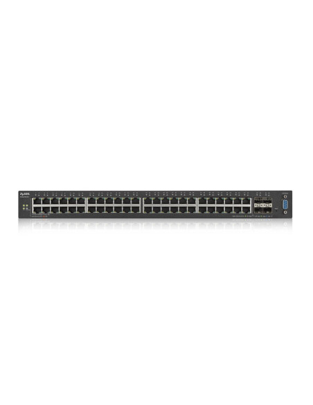 Zyxel Xgs2210-52 Zarządzany L2 Gigabit Ethernet (10/100/1000) 1U Czarny