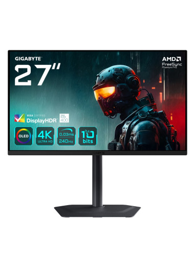 Monitor Gigabyte Oled 27" Mo27U2 240Hz
