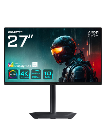 Monitor Gigabyte Oled 27" Mo27U2 240Hz