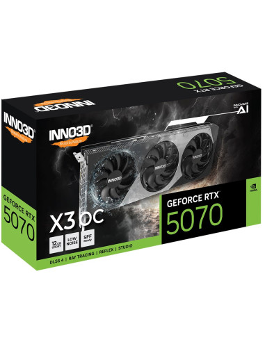Inno3D Geforce Rtx 5070 X3 Oc Nvidia 12 Gb Gddr7