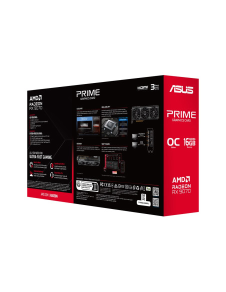 Karta Graf. Asus Prime Rx9070 O16G Evo