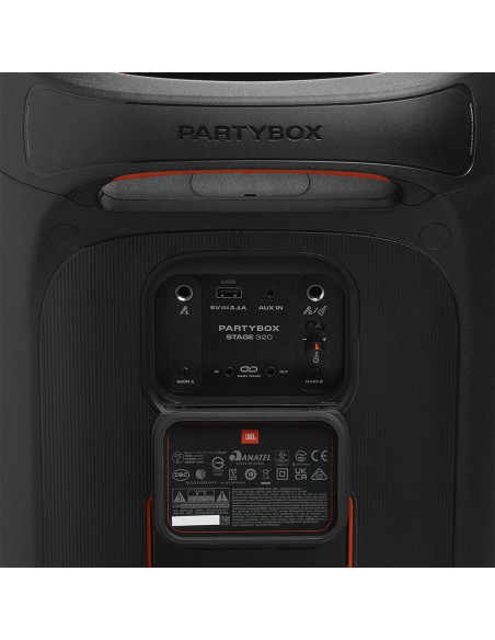 Jbl Partybox Stage 320 Głośnik Imprezowy Czarny 240 W