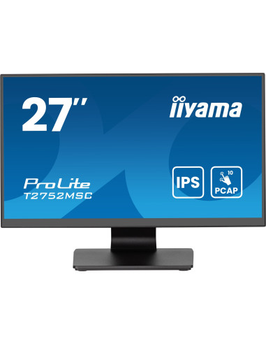 Monitor Dotykowy 27" Iiyama T2752Msc-B1Ag 68,6 Cm 16:9 Hdmi+Dp Ips