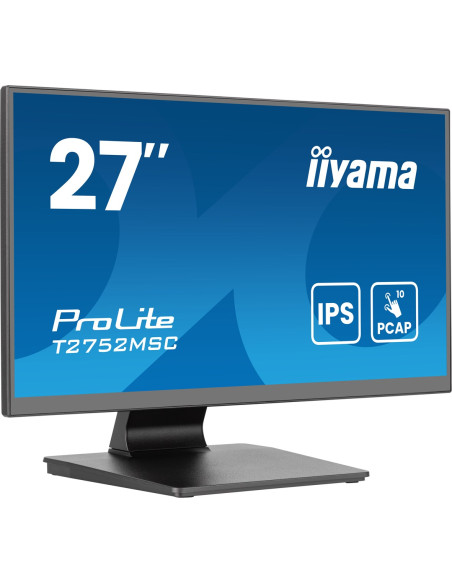 Monitor Dotykowy 27" Iiyama T2752Msc-B1Ag 68,6 Cm 16:9 Hdmi+Dp Ips