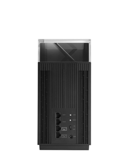 Asus Zenwifi Pro Et12 Trójpasmowy (2,4 Ghz / 5 Ghz / 6 Ghz) Wi-Fi 6E (802.11Ax) Czarny 3 Wewnętrzne