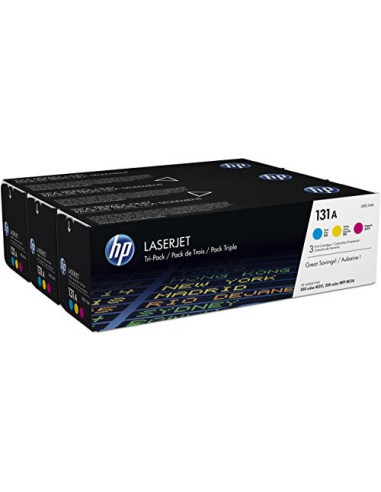 Toner Cartridge 131A C/Y/M/Triple Pack