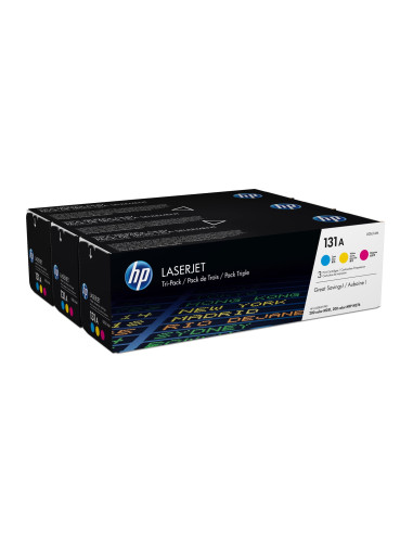 Toner Cartridge 131A C/Y/M/Triple Pack