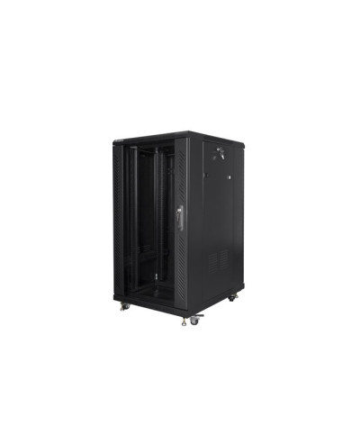 Lanberg Szafa Stojąca Rack 19" 22U 600X800 Czarna