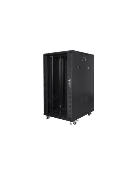Lanberg Szafa Stojąca Rack 19" 22U 600X800 Czarna