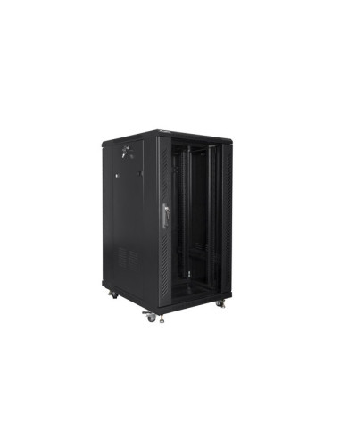 Lanberg Szafa Stojąca Rack 19" 22U 600X800 Czarna