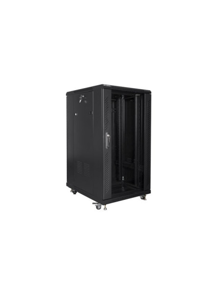 Lanberg Szafa Stojąca Rack 19" 22U 600X800 Czarna