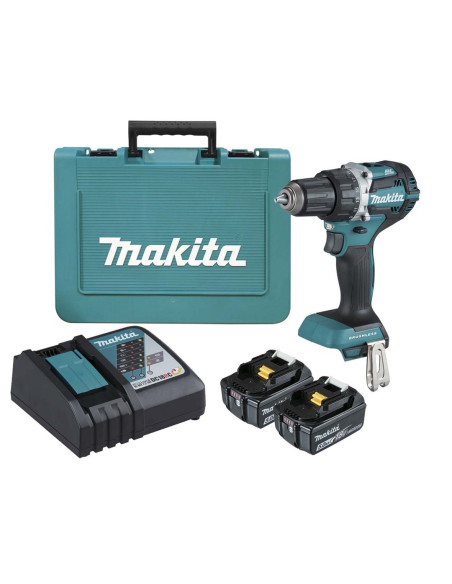 Makita Ddf484Rte Wiertło 2000 Rpm 1,2 Kg Czarny, Niebieski