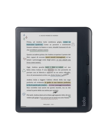 Rakuten Kobo Libra Colour Czytnik E-Booków Ekran Dotykowy 32 Gb Wi-Fi Czarny
