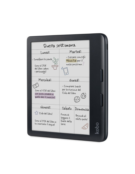 Rakuten Kobo Libra Colour Czytnik E-Booków Ekran Dotykowy 32 Gb Wi-Fi Czarny