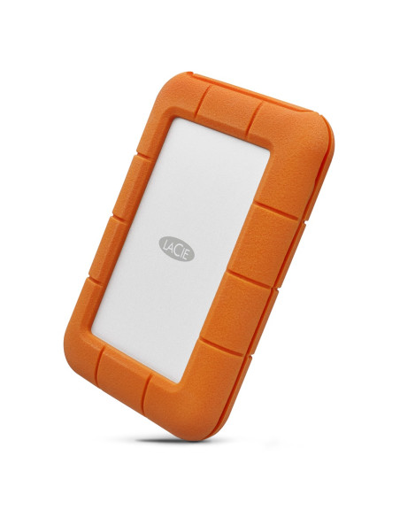 Lacie Rugged Usb-C Zewnętrzny Dysk Twarde 5 Tb Usb Type-C 3.2 Gen 1 (3.1 Gen 1) Szary, Żółty