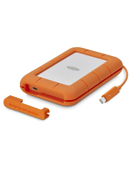 Lacie Rugged Usb-C Zewnętrzny Dysk Twarde 5 Tb Usb Type-C 3.2 Gen 1 (3.1 Gen 1) Szary, Żółty