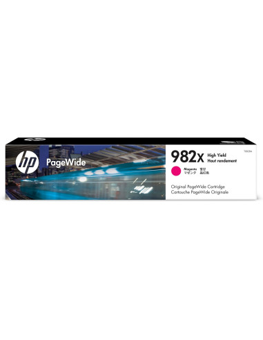 Hp Oryginalny Purpurowy Wkład Atramentowy 982X Pagewide O Dużej Pojemności