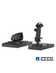 Hori - Hotas Flight Control System & Mount For Pc (Windows 11/10) High-End Flight Stick & Throttle For Pc Flight Sims 2