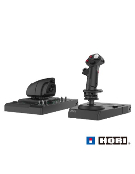 Hori - Hotas Flight Control System & Mount For Pc (Windows 11/10) High-End Flight Stick & Throttle For Pc Flight Sims