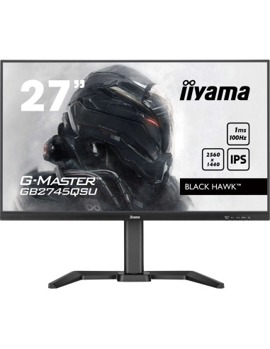 Iiyama G-Master Gb2745Qsu-B2 Monitor Komputerowy 68,6 Cm (27") 2560 X 1440 Px Wide Quad Hd Led Czarny