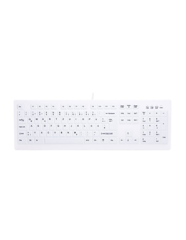 Cherry Ak-C8100F-U1-W/Ge Klawiatura Medyczna Usb Qwertz Niemiecki Biały