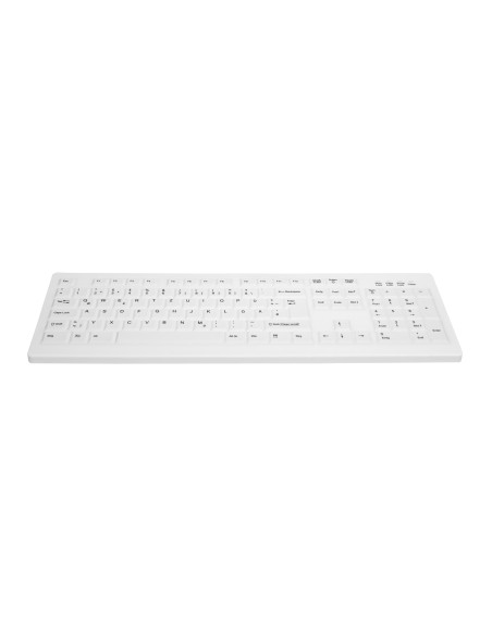 Cherry Ak-C8100F-U1-W/Ge Klawiatura Medyczna Usb Qwertz Niemiecki Biały