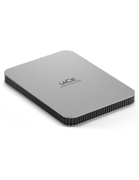 Lacie Mobile Drive (2022) Zewnętrzny Dysk Twarde 4 Tb 2.5" Usb Type-C 3.2 Gen 1 (3.1 Gen 1) Srebrny