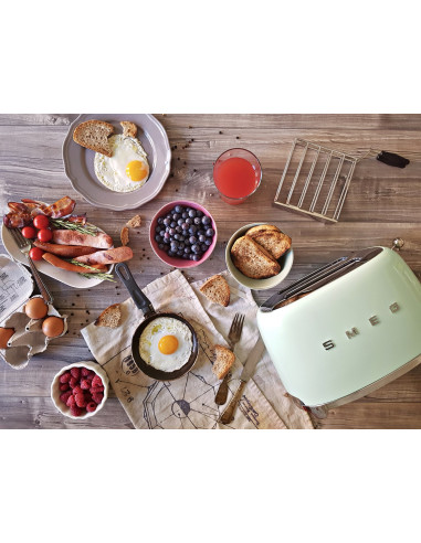Toster Smeg Tsf01Pgeu Pastelowy Zielony