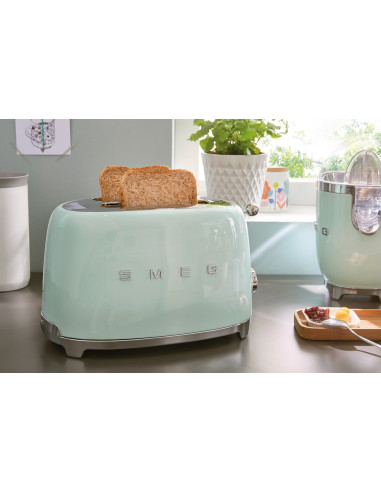 Toster Smeg Tsf01Pgeu Pastelowy Zielony