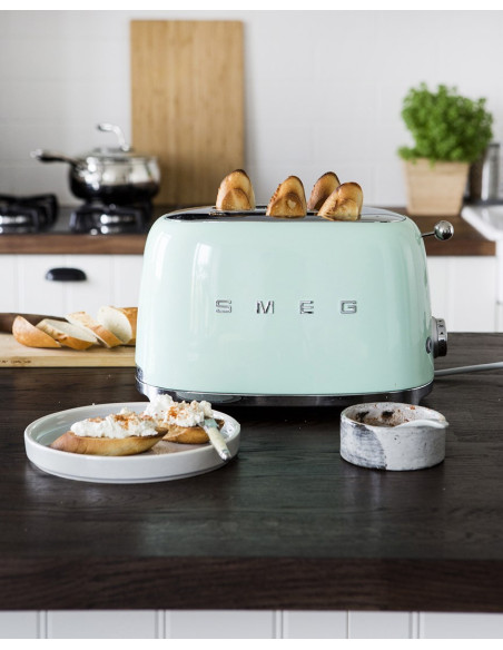 Toster Smeg Tsf01Pgeu Pastelowy Zielony