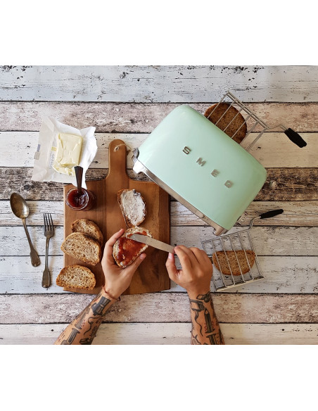 Toster Smeg Tsf01Pgeu Pastelowy Zielony