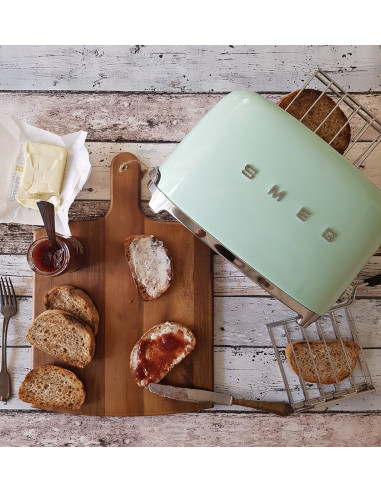 Toster Smeg Tsf01Pgeu Pastelowy Zielony